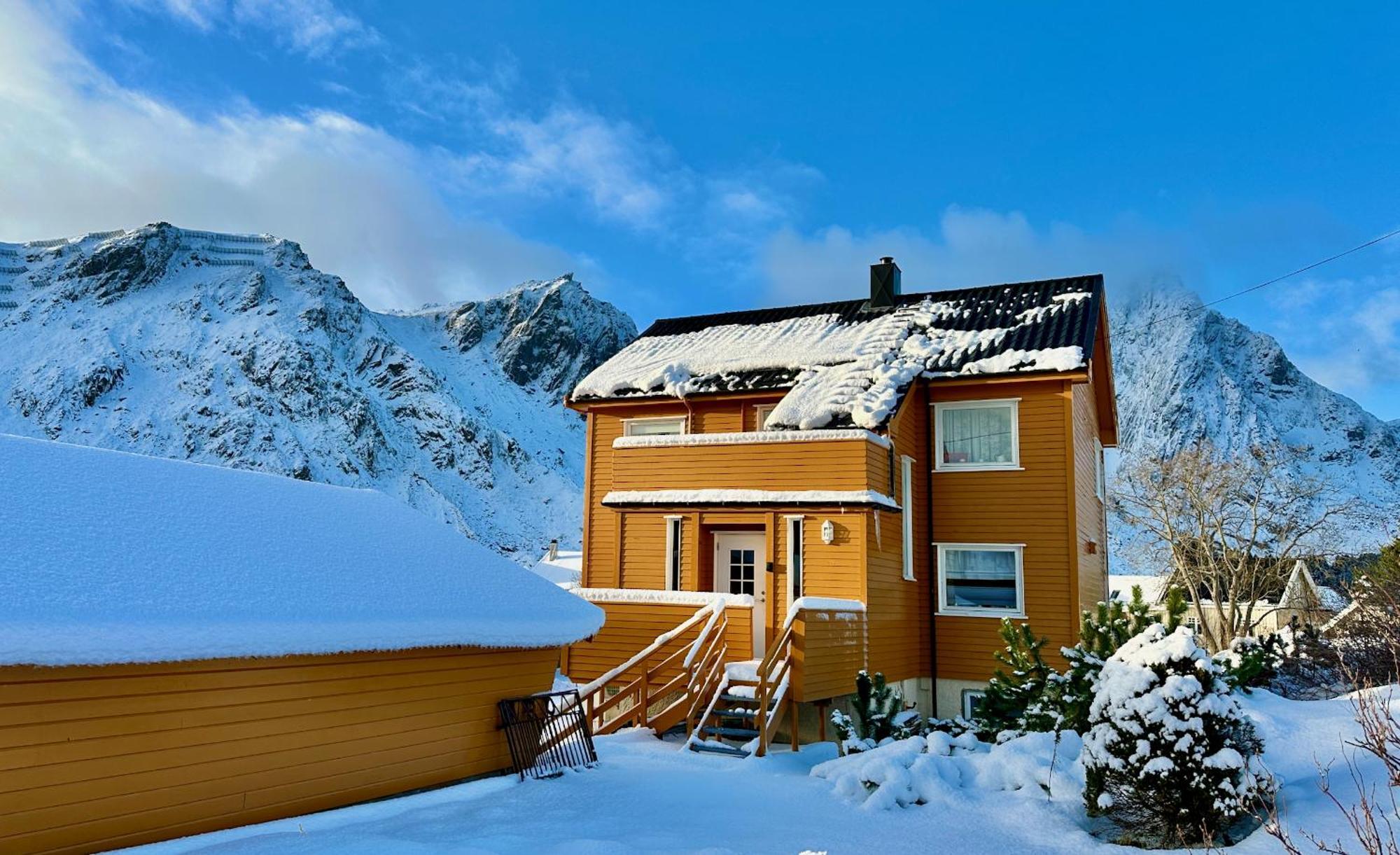 Nonstinden View Lofoten Ballstad Bagian luar foto