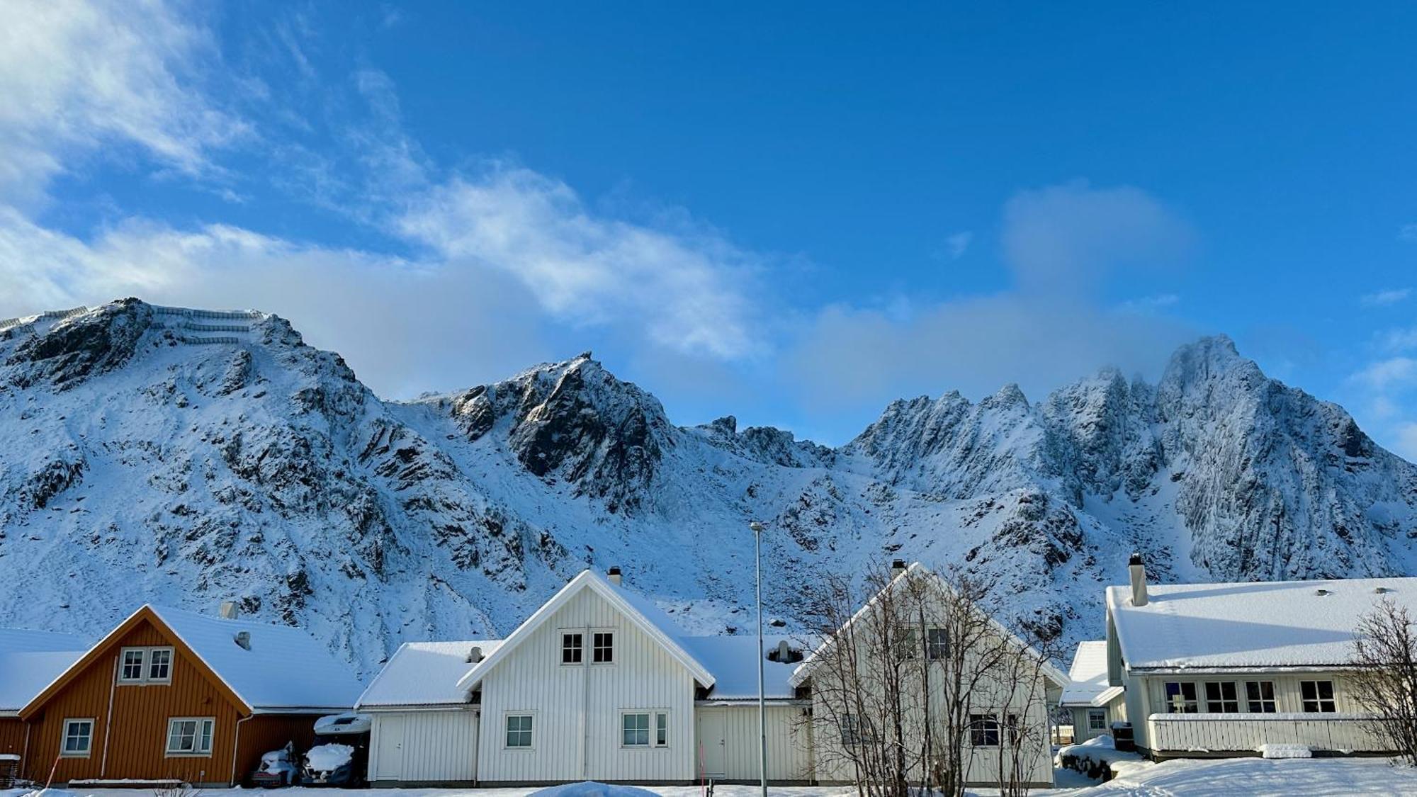Nonstinden View Lofoten Ballstad Bagian luar foto