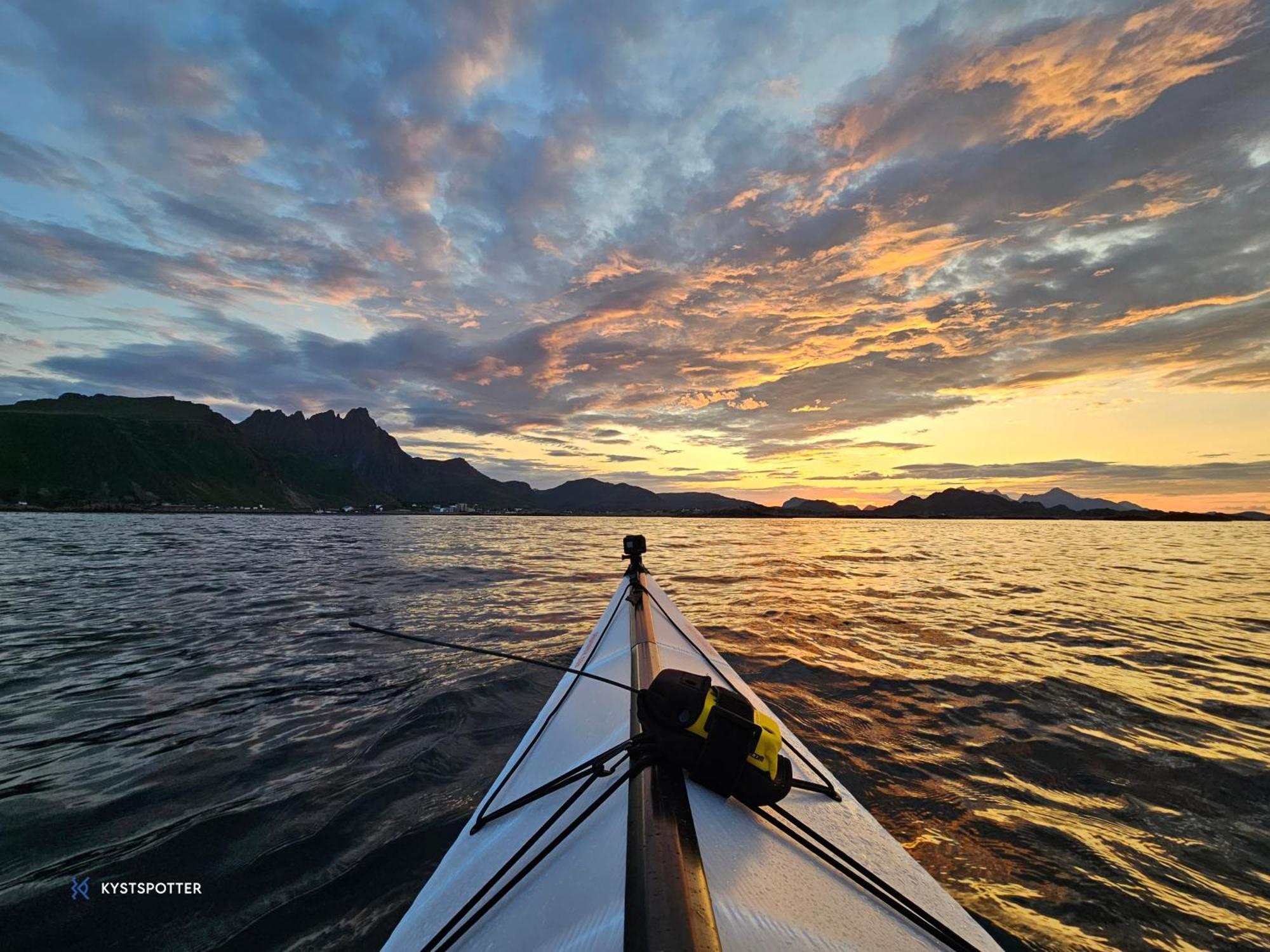 Nonstinden View Lofoten Ballstad Bagian luar foto